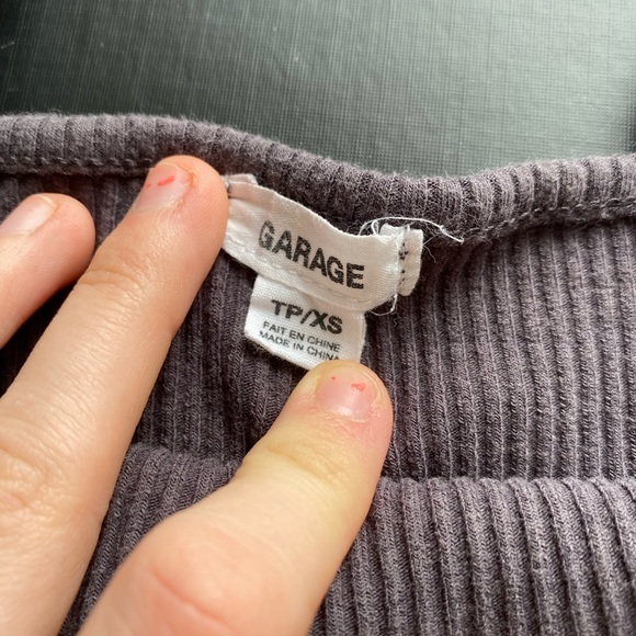 Garage laced tank top - Picture 2 of 3